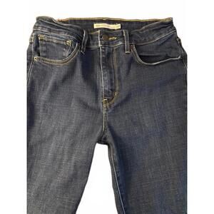 Levi's 721 High Rise Skinny Jeans – Dark Wash, Size 27